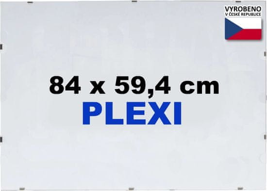 BFHM Euroclip 84x59,4cm (plexisklo)
