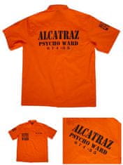 Vězeňská košile ALCATRAZ oranžová, 8XL