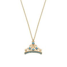 Disney Půvabný pozlacený náhrdelník Princess NS00020YZBL-157.CS (řetízek, přívěsek)