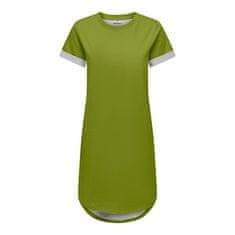 Jacqueline de Yong Dámské šaty JDYIVY Regular Fit 15174793 Lima Bean Green (Velikost L)