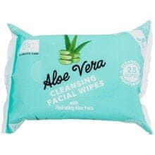 Xpel XPel - Aloe Vera Cleansing Facial Wipes - Hydratační čisticí ubrousky 25.0ks 