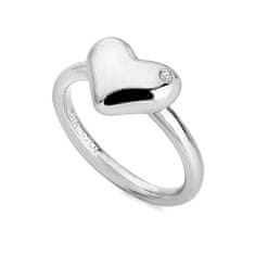 Hot Diamonds Romantický stříbrný prsten s diamantem Desire DR274 (Obvod 56 mm)