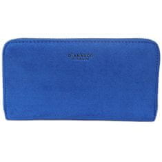 DIANA & CO  Dámská semišová peněženka Diana&Co 3390-2 tmavě modrá 9001660-3