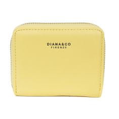 DIANA & CO  Dámská peněženka Diana&Co 3198-9 žlutá 9001665