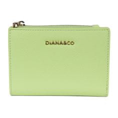 DIANA & CO  Dámská peněženka Diana&Co 3398-1 limetkově žlutá 9001663