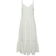 Y.A.S Dámské šaty YASLUMA Regular Fit 26032686 Star White (Velikost XXL)
