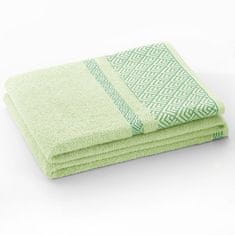 AmeliaHome Bavlněný ručník Volie mátový, velikost 50x90