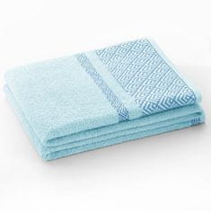 AmeliaHome Bavlněný ručník Volie světle modrý, velikost 50x90