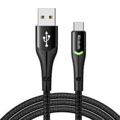 Mcdodo Kabel USB na USB-C Mcdodo Magnificence CA-7960 LED, 1m (černý)