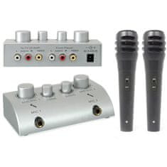 AV430, karaoke set se 2 mikrofony