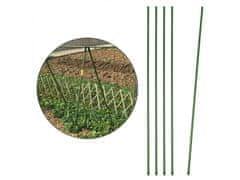 sarcia.eu Potažená tyč na rostliny, podpěra rajčat 11 mm/120 cm 10 kusy