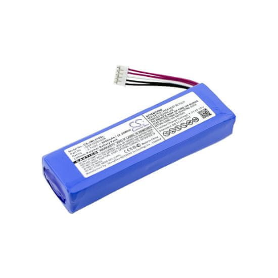 CameronSino Baterie pro JBL Charge 2 (ekv. P763098), 6000 mAh, Li-Pol