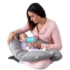 InnovaGoods Multifunkční těhotenský polštář pro matky a novorozence