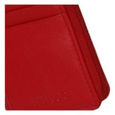 Bellugio Kožená peněženka na doklady Bellugio Ema, červená
