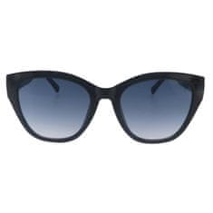 Dámské sluneční brýle, Cat Eye 22209, černé barvy s modrými tónovanými čočkami 9001399-77