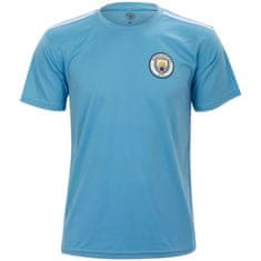 FotbalFans Dětský tréninkový dres Manchester City FC, tričko a šortky | 9-10r