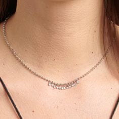 Brosway Trendy ocelový náhrdelník s krystaly Symphonia BYM149