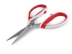 Kraftika 1ks ervená nůžky pin délka 19,5 cm, pro domácnost