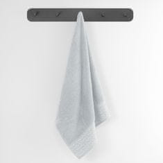 DecoKing Bavlněný ručník Andrea šedý, velikost 50x90