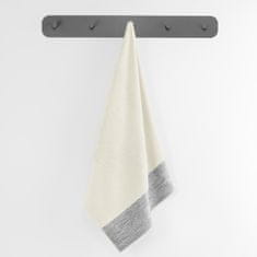 AmeliaHome Bavlněný ručník Aria bílý, velikost 50x90