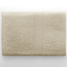 DecoKing Bavlněný ručník Bira béžový, velikost 70x140
