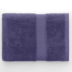 Bavlněný ručník Bira fialový, velikost 70x140