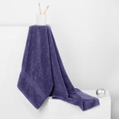 DecoKing Bavlněný ručník Mila 70x140 cm fialový, velikost 70x140
