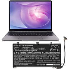 CameronSino Baterie pro Huawei MateBook 13, MateBook 13 i7 a další, 3600 mAh, Li-Pol