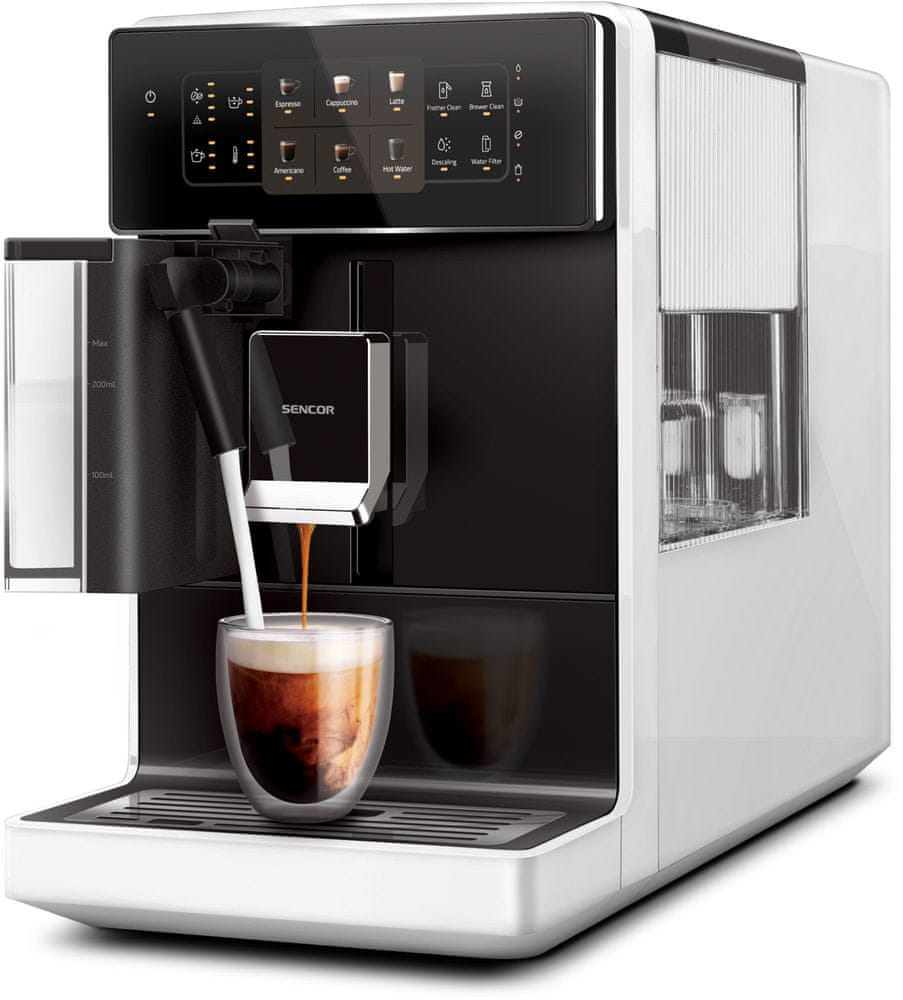 Levně SENCOR automatické espresso SES 9301WH