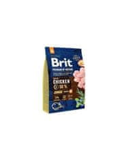 Brit Brit Premium by Nature dog Junior M 3 kg krmivo pro psy