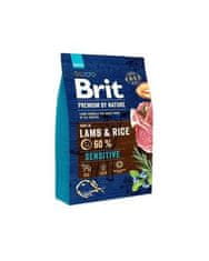 Brit Brit Premium by Nature dog Sensitive Lamb 3 kg krmiva pro psy