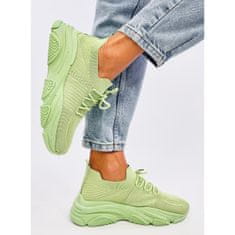 Zelená ponožková sportovní obuv velikost 39