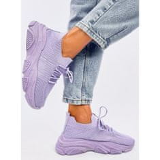 Ponožková sportovní obuv Purple velikost 37