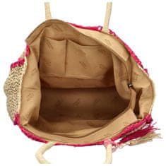 Coveri WORLD Stylová dámská kabelka přes rameno Turiss, růžová