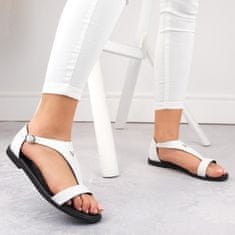 Vinceza Dámské bílé sandály 17322 velikost 41