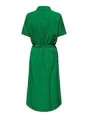 Jacqueline de Yong Dámské šaty JDYSOUL Regular Fit 15317408 Green Bee (Velikost S)