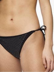 Pieces Dámské plavkové kalhotky Bikini PCALISA 17148238 Black Onyx (Velikost L)