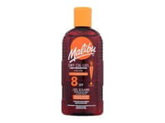 Malibu 200ml dry oil gel with carotene spf8