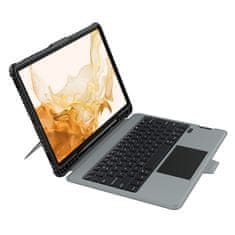 Noname Nillkin Bumper Combo Keyboard Case (Backlit Version) pro Samsung Tab S7+/S7 FE/S8+/S8+ 5G Black