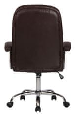BHM Germany Kancelářská židle Reedville, syntetická kůže, hnědá