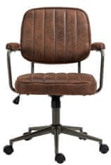 BHM Germany Kancelářská židle Natrona, syntetická kůže, černá