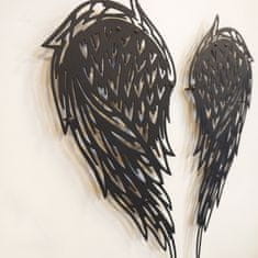 Dalenor Nástěnná dekorace Angel Wings, 70 cm, černá