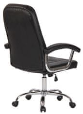 BHM Germany Kancelářská židle Reedville, syntetická kůže, černá