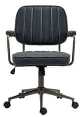 BHM Germany Kancelářská židle Natrona, syntetická kůže, koňaková