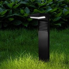 LUMILED 4x Solární zahradní lampa LED do země HORIUS 41cm IP44 4000K Neutrální bílá