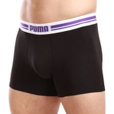 Puma 2PACK pánské boxerky černé (701226763 008) - velikost XL