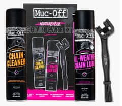 Muc-Off MOTORCYCLE Chain Care Kit - Sada na čištění a mazaní řetězu