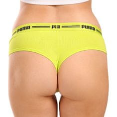 Puma 2PACK dámské kalhotky brazilky žluté (603043001 021) - velikost L