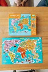 Dodo Toys Magnetická hra - Mapa světa