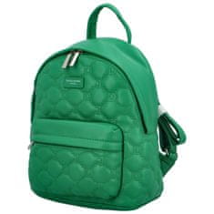 David Jones Trendový dámský koženkový batoh Danai, zelená